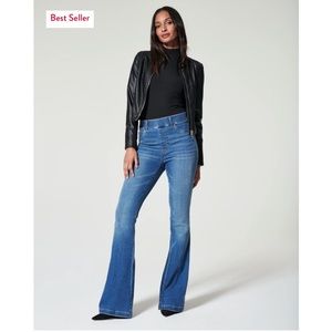 Spanx Flare Jeans in Vintage Indigo NWT